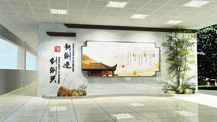 鄭州創(chuàng)新街小學(xué)大廳文化墻設(shè)計(jì)案例