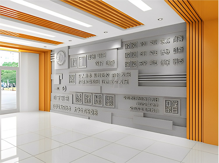 河南學(xué)校大廳設(shè)計