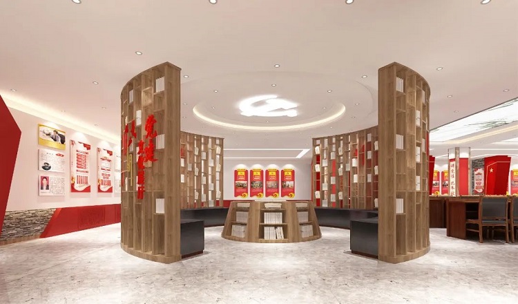 河南校園黨建館設計-智慧展館設計要素